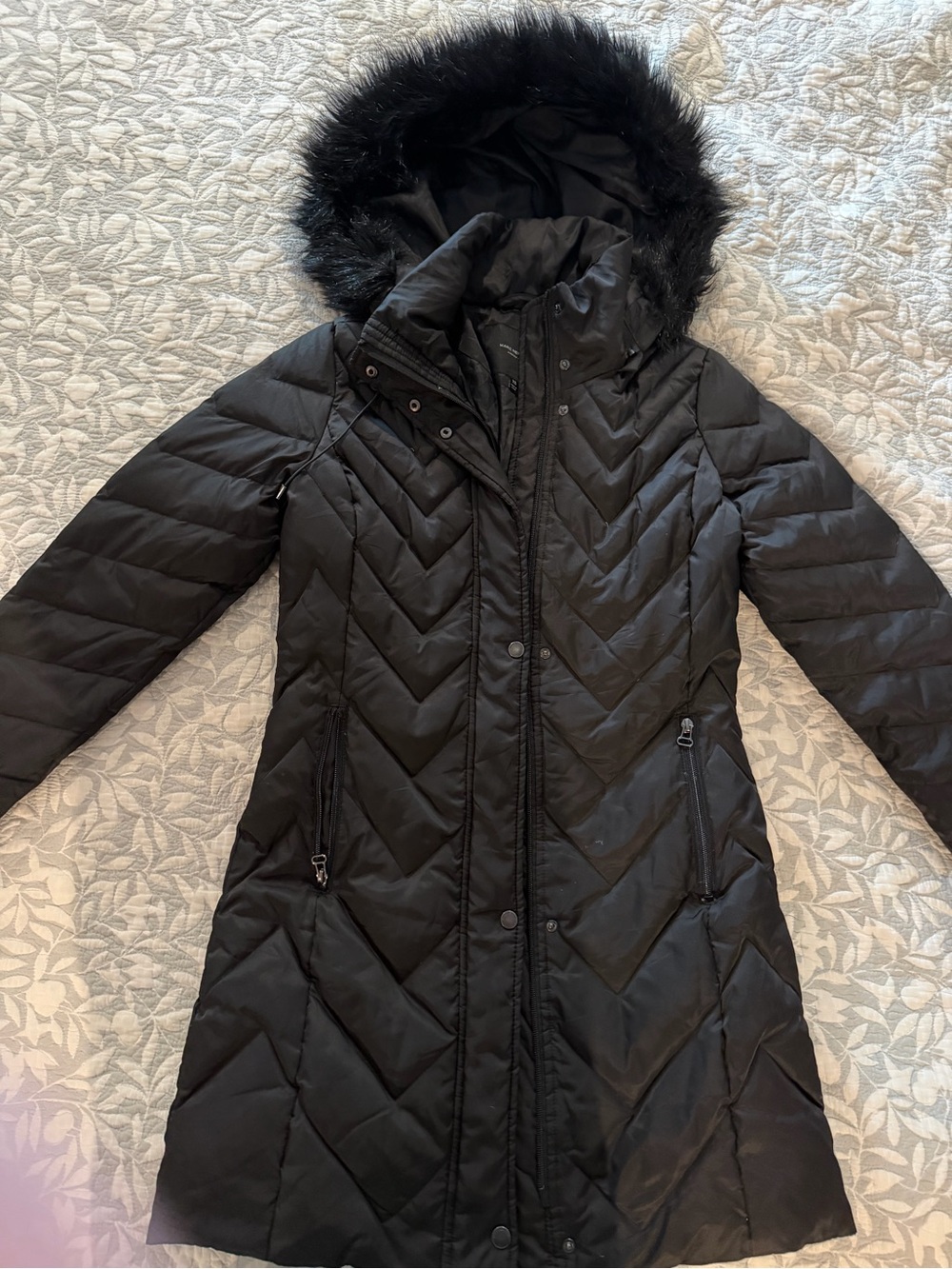 Marc New York Andrew Marc Women’s Black Quilted Puffer Coat XS Like New